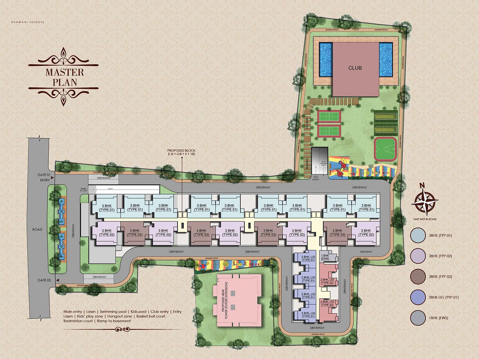 Bhawani Heights floor plan layout